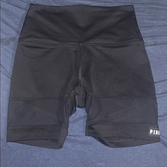pink mesh biker shorts
